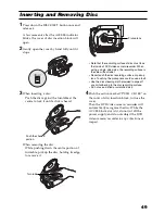 Preview for 49 page of Hitachi DZMV5000E Instruction Manual