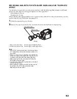 Preview for 63 page of Hitachi DZMV5000E Instruction Manual