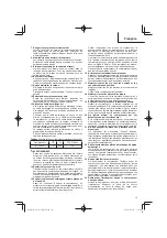 Preview for 19 page of Hitachi EC1433H Handling Instructions Manual