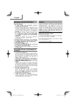 Preview for 24 page of Hitachi EC1433H Handling Instructions Manual