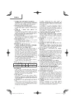 Preview for 26 page of Hitachi EC1433H Handling Instructions Manual