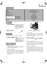 Preview for 21 page of Hitachi EC99S Instruction Manual And Safety Instructions