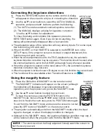 Preview for 18 page of Hitachi ED-X20 and User'S Manual And Operating Manual