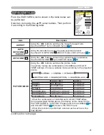 Preview for 21 page of Hitachi ED-X20 and User'S Manual And Operating Manual