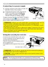 Preview for 23 page of Hitachi ED-X45N User Manual