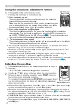 Preview for 31 page of Hitachi ED-X45N User Manual