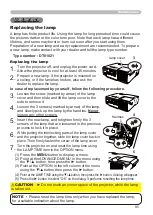 Preview for 94 page of Hitachi ED-X45N User Manual