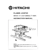 Preview for 1 page of Hitachi f-1000a Instruction Manual