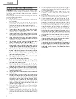 Preview for 6 page of Hitachi FCJ 55 Handling Instructions Manual