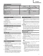 Preview for 15 page of Hitachi FCJ 55 Handling Instructions Manual