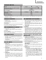 Preview for 23 page of Hitachi FCJ 55 Handling Instructions Manual