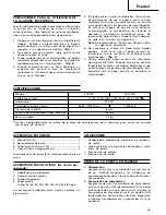 Preview for 27 page of Hitachi FSV 13Y Handling Instructions Manual