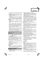 Preview for 45 page of Hitachi G 10SD2 Handling Instructions Manual