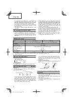 Preview for 20 page of Hitachi G 10SK3 Handling Instructions Manual