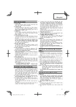 Preview for 21 page of Hitachi G 10SK3 Handling Instructions Manual