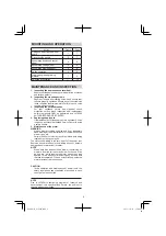 Preview for 6 page of Hitachi G 10SS2 Handling Instructions Manual