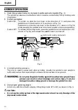 Preview for 12 page of Hitachi G 12SE2 Safety Instructions And Instruction Manual