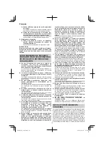 Preview for 16 page of Hitachi G 13SR3 Handling Instructions Manual