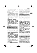 Preview for 17 page of Hitachi G 13SR3 Handling Instructions Manual