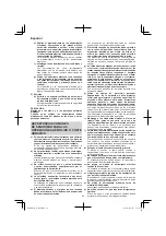 Preview for 34 page of Hitachi G 13SR3 Handling Instructions Manual