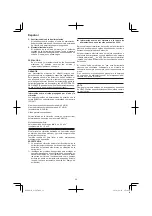 Preview for 38 page of Hitachi G 13SR3 Handling Instructions Manual