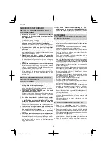 Preview for 58 page of Hitachi G 13SR3 Handling Instructions Manual