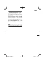 Preview for 103 page of Hitachi G 13SR3 Handling Instructions Manual