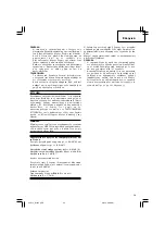 Preview for 31 page of Hitachi G 13YC2 Handling Instructions Manual