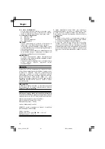 Preview for 46 page of Hitachi G 13YC2 Handling Instructions Manual