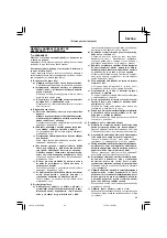 Preview for 47 page of Hitachi G 13YC2 Handling Instructions Manual