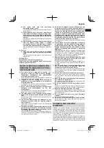 Preview for 3 page of Hitachi G 14DBL Handling Instructions Manual