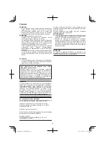 Preview for 28 page of Hitachi G 14DBL Handling Instructions Manual