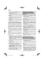 Preview for 32 page of Hitachi G 14DBL Handling Instructions Manual