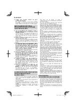 Preview for 42 page of Hitachi G 14DBL Handling Instructions Manual