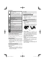 Preview for 44 page of Hitachi G 14DBL Handling Instructions Manual