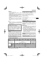 Preview for 47 page of Hitachi G 14DBL Handling Instructions Manual