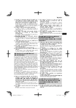 Preview for 51 page of Hitachi G 14DBL Handling Instructions Manual