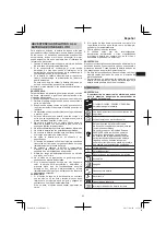 Preview for 53 page of Hitachi G 14DBL Handling Instructions Manual