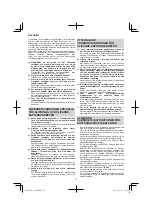 Preview for 70 page of Hitachi G 14DBL Handling Instructions Manual