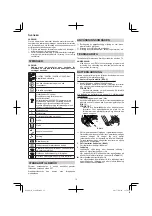 Preview for 72 page of Hitachi G 14DBL Handling Instructions Manual