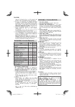 Preview for 74 page of Hitachi G 14DBL Handling Instructions Manual