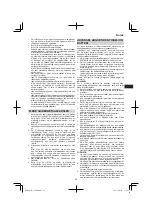 Preview for 89 page of Hitachi G 14DBL Handling Instructions Manual