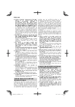 Preview for 106 page of Hitachi G 14DBL Handling Instructions Manual