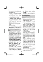 Preview for 118 page of Hitachi G 14DBL Handling Instructions Manual