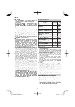 Preview for 122 page of Hitachi G 14DBL Handling Instructions Manual