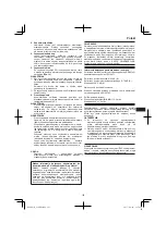 Preview for 123 page of Hitachi G 14DBL Handling Instructions Manual