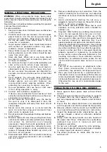 Preview for 5 page of Hitachi G 18SG2 Handling Instructions Manual