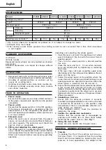 Preview for 6 page of Hitachi G 18SG2 Handling Instructions Manual