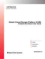 Hitachi G1000 User Manual preview