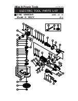 Hitachi G18SCY - Power Tools User Vibration Protection Grinder Parts List preview